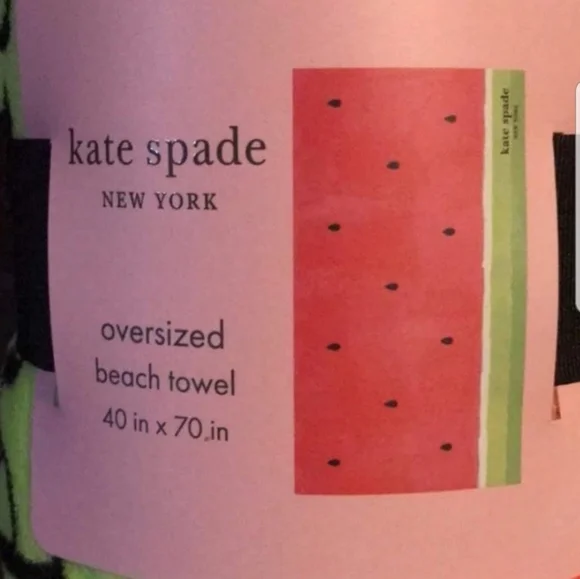 Kate Spade Luxuriously Best Selling Oversized Beach Towel - Picture 7 of 8